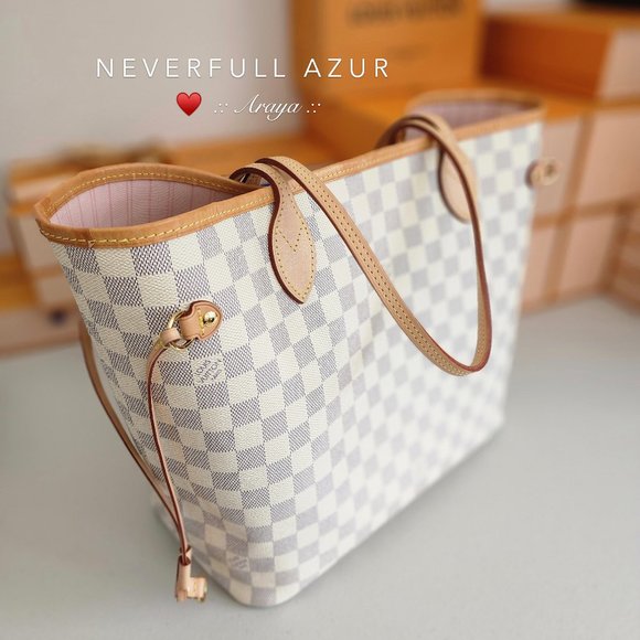 Louis vuitton N e v e r f u l l A z u r MM - Picture 4 of 14
